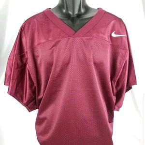 Nike Team Men's Practice Football Jersey Red Plain